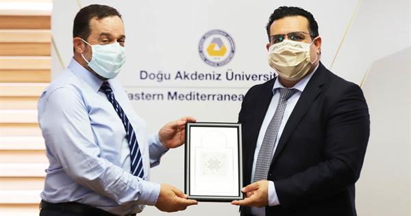 Members of the Parliament Denktaş, Ataoğlu and Arabacıoğlu Visited EMU