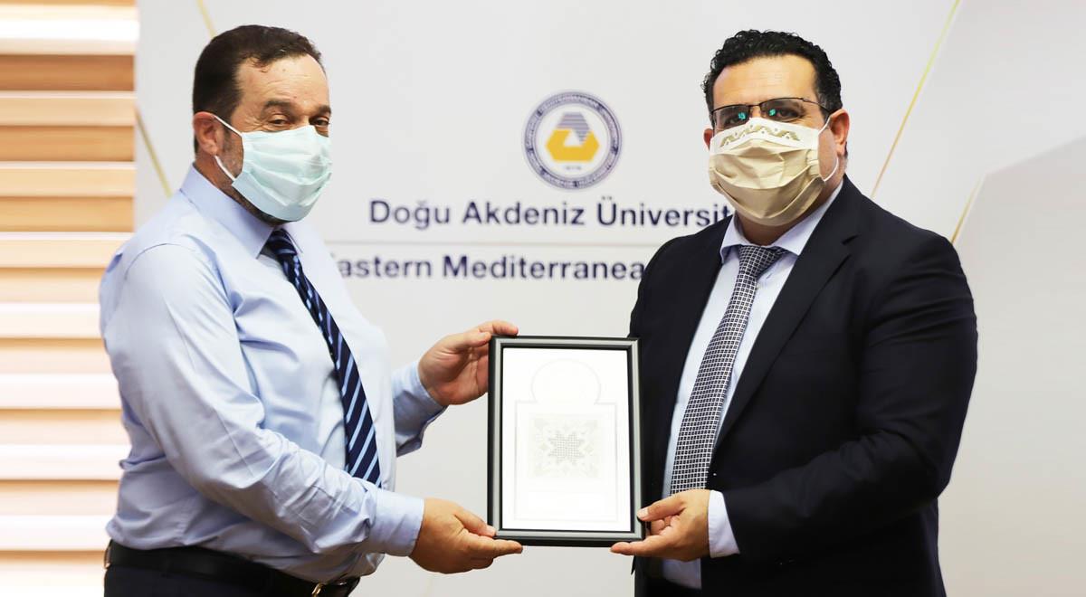 Members of the Parliament Denktaş, Ataoğlu and Arabacıoğlu Visited EMU