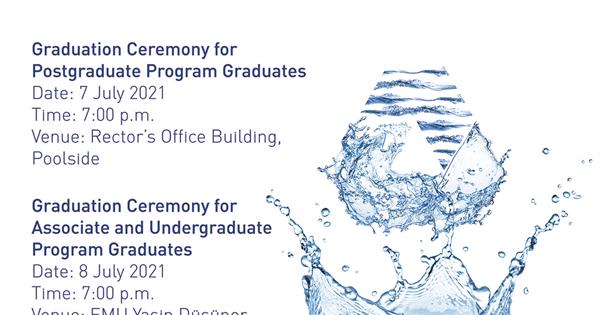 2020-21 Spring Semester Graduation Ceremony
